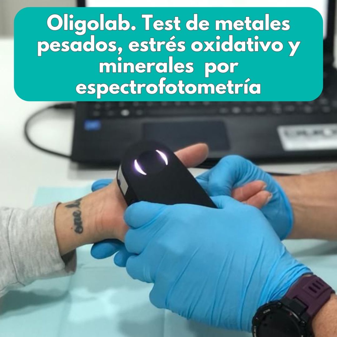 Oligolab Test de Metales pesados, estrés oxidativo y minerales  por espectrofotometría